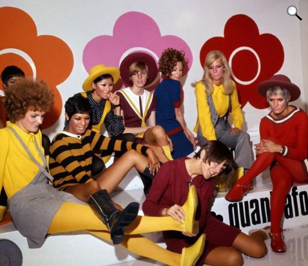 Mary Quant dizájner, miniszoknya feltalálója: The Chelsea girl (Fotó: Listal.com