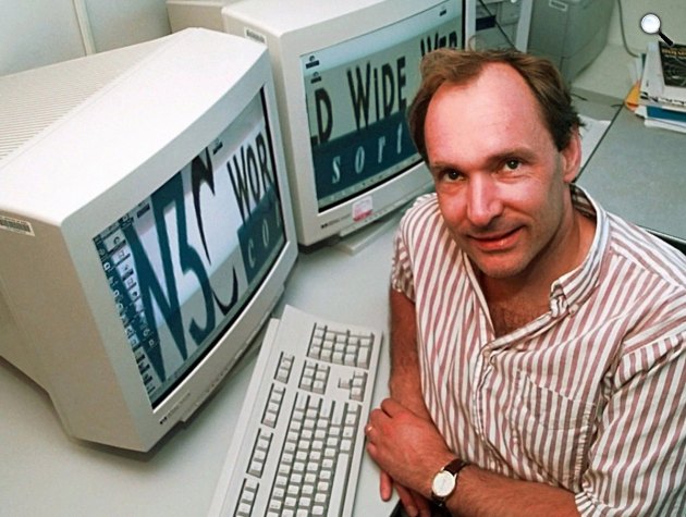 Sir Timothy John Berners-Lee , a világháló feltalálója (Fotó: Listal.com)