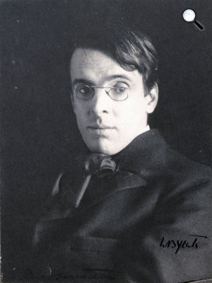 William Butler Yeats Nobel-díjas költő, 1903 (Fotó: Alice Bughton/Wikipédia)