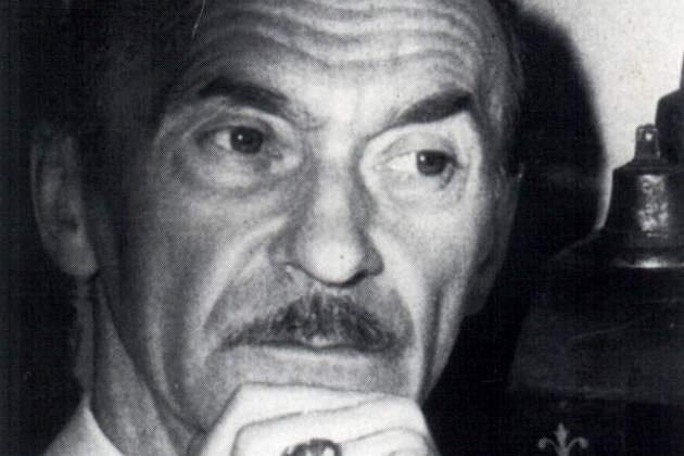 Jékely Zoltán (1913-1982) költő, író (Fotó: PIM)
