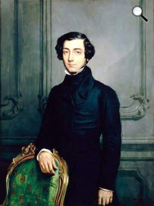 Alexis de Tocqueville történetíró, politikus (Fotó: Wikiart)