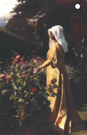 Benczúr Gyula: Kedvenceim, 1901(Fotó: Nemzeti Galéria)