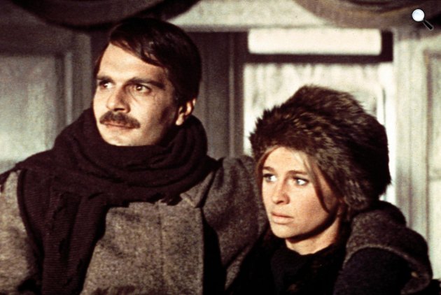 Doktor Zsivágó, Omar Sharif és Julie Christie, 1965 (Fotó: Turner/Warner Bros)