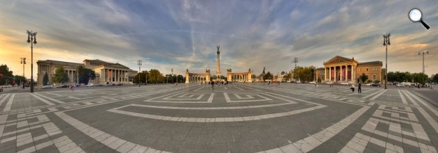 Szépművészeti Múzeum, Hősök tere, Műcsarnok (Fotó: Petroman L)