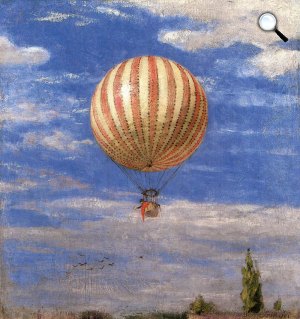 Szinyei Merse Pál: Ballon, 1882 (Fotó: MNG)