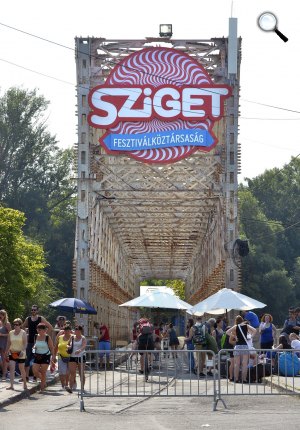 Sziget Fesztivál 2015 (MTI Fotó: Máthé Zoltán)