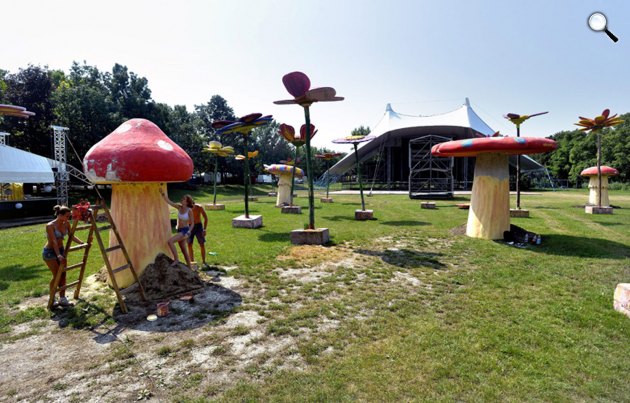 Sziget Fesztivál 2015 (MTI Fotó: Máthé Zoltán)