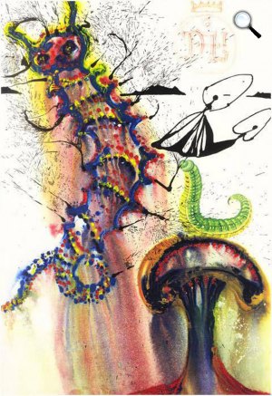 Lewis Carroll - Salvador Dalí: Alice Csodaországban (Fotó: Princeton University Press)
