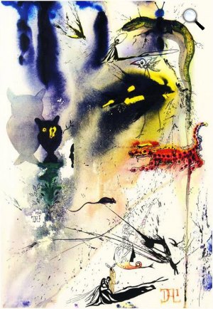 Lewis Carroll - Salvador Dalí: Alice Csodaországban (Fotó: Princeton University Press)
