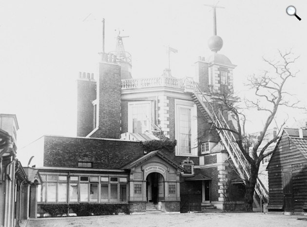A greenwichi királyi csillagvizsgáló, (Fotó: Wikipédia)