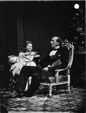 Hans Christian Andersen dán költő, regényíró, elbeszélő (Fotó: Babelio.com)