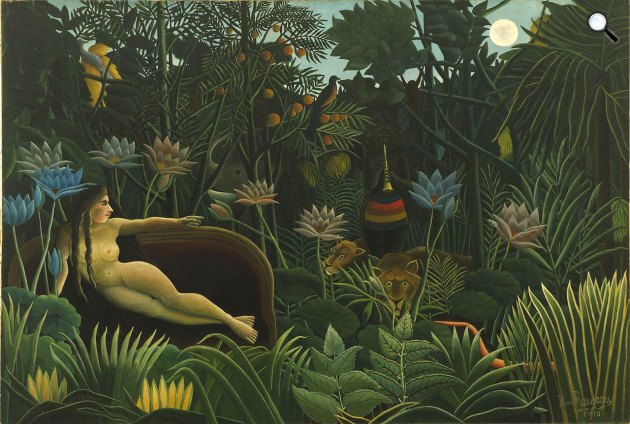 Henri Rousseau: Álom, 1910 (Fotó: Wikiart)