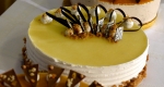 Az ország tortája, a Pannonhalmi sárgabarack pálinkás karamelltorta, a Honvédség tortája, a Tessedik mézes körtetorta és Magyarország cukormentes tortája, a Barackos buboréktorta (MTI Fotó: Bruzák Noémi)