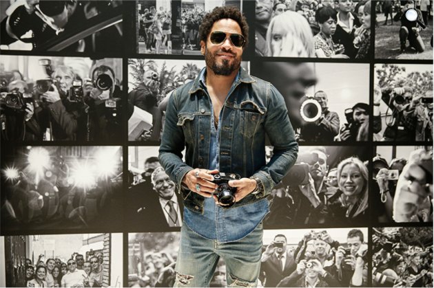 Lenny Kravitz (Fotó: @ Leica Galerie Wetzlar)