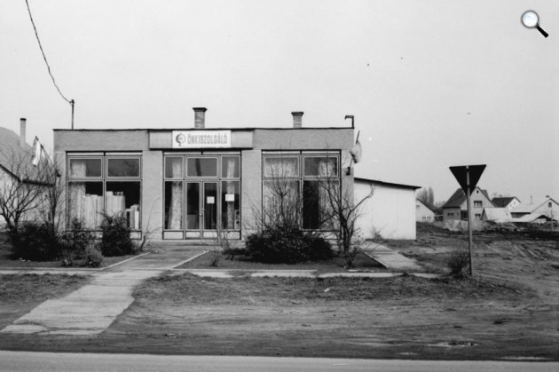 Önkiszolgáló bolt, 1955 (Fotó: Fotepan)