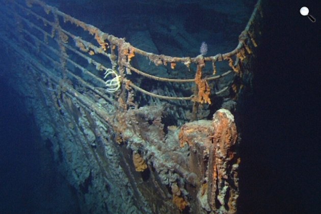Titanic hajó roncssi, Atlanti-óceán, 1985 (Fotó: NOAA/IFE/URI)