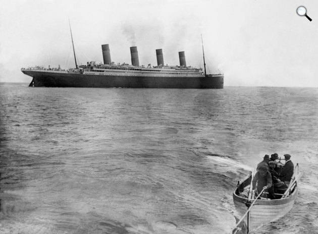 Francis Browne utolsó fotója a Titanicról, 1912. április 11. (Fotó: © Fr Browne SJ Collection—UIG/The Bridgeman Art Library)