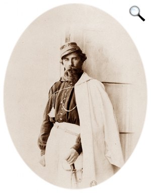 Türr István, Palermo, 1860 (Fotó: Gustave Le Gray-Wikipédia)