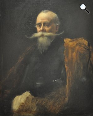 Munkácsy Mihály: Türr István (Fotó: Nemzeti Portrétár)