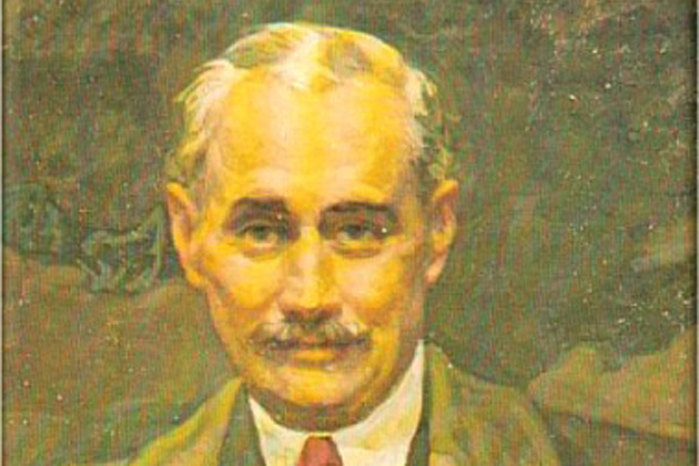 Krúdy Gyula festmény, részlet (forrás: OSZK / MEK)
