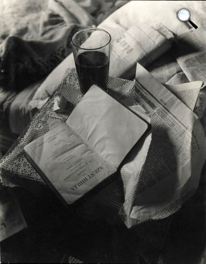 André Kertész: Ady párizsi szállodai szobája (részlet), 1934 (Fotó: André Kertész / PIM)