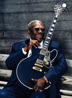B.B. King blues zenész (Fotó: Listal)