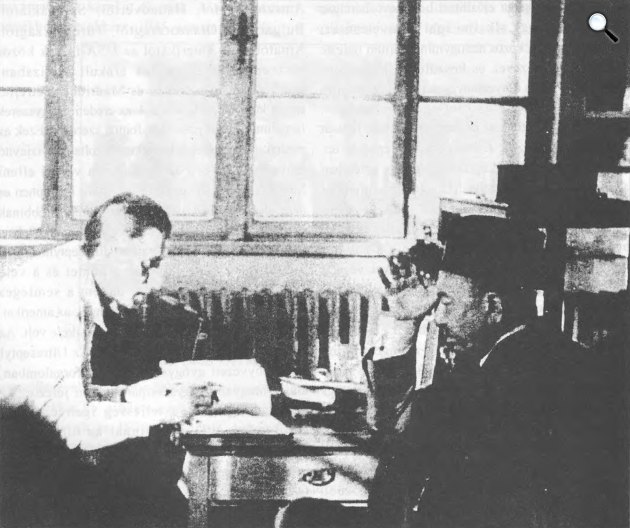Kereszty György és Wolf Emil (Fotó: ujpest.hu)