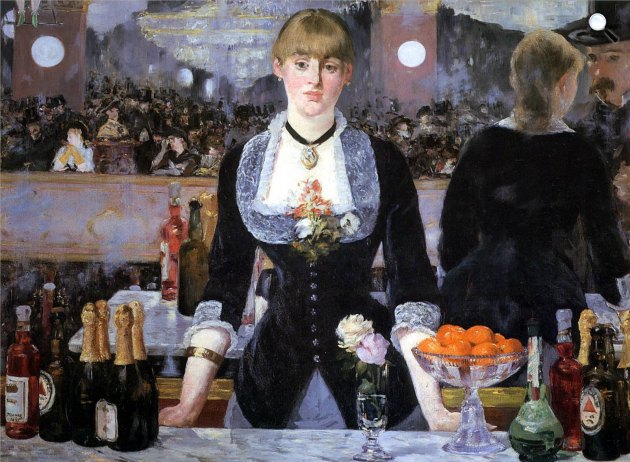 Edouard Manet: Folies Bergére bárja, 1882 (Fotó: manet.org)