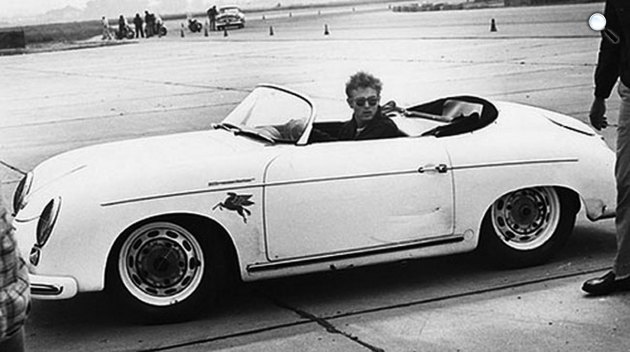 James Dean Porsche 356 Spyder (Fotó: listal.com)