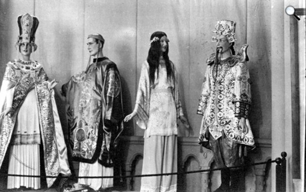 Jaschlik Álmos tervei. Hsiung: Gyémántpatak-kisasszony, 1936 (Fotó: OSZK)
