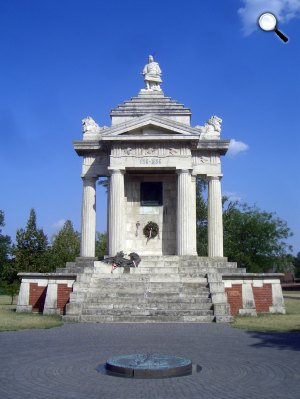 Milleniumi Emlékmű (Árpád-emlékmű), Ópusztaszeri Nemzeti Történelmi Emlékpark, 1896 (Fotó: Wikipédia)