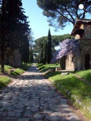 Via Appia útja (Fotó: Listal)