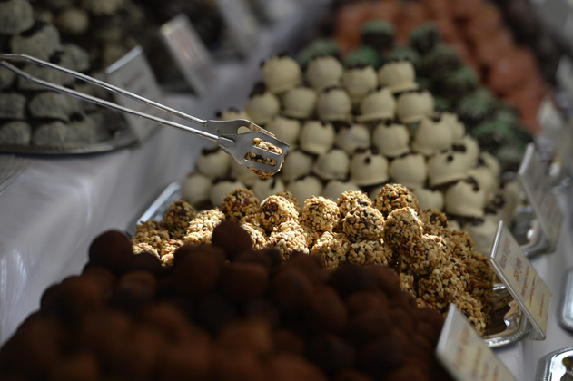 Csokoládé, Édes Napok a budai Várban (MTI Fotó: Kovács Tamás)