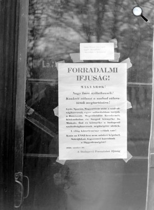 1956-os forradalom és szabadságharc, Budapest (Fotó: Fortepan)