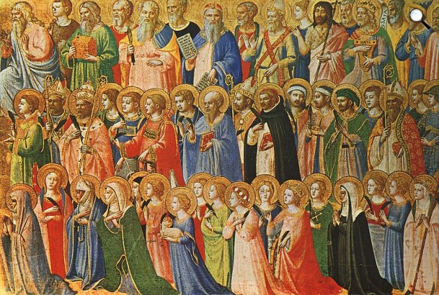 Fra Angelico: Mindenszentek (Fotó: Wikiart)
