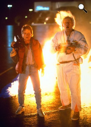 Vissza a jövőbe, Michael J. Fox és Christopher Lloyd (Fotó: Pannonia Entertainment)