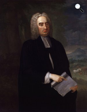 Charles Jervas: Jonathan Swift, 1739 (Fotó:Wikipédia) 