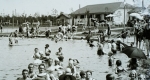 Hajdúszoboszló gyógyfürdő, 1930 (Fotó: Fortepan)
