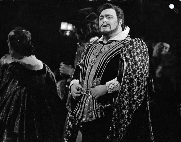 Verdi: Rigoletto, Luciano Pavarotti, 1971 (Fotó: Royal Opera House/Donald Southern)