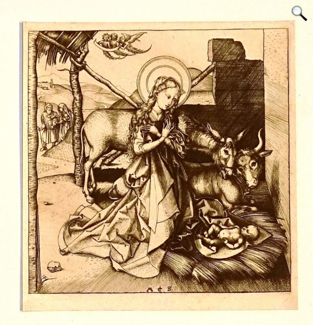 Martin Schongauer: Jézus születése