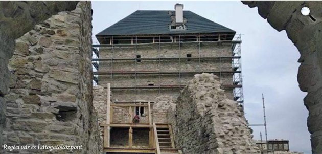 Regéci Vár rekonstrukciója, Regéc (Fotó: Regéci Vár és Látogatóközpont)