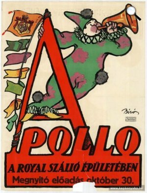 Royal Apollo mozi plakát (Fotó: hangosfilm.hu)