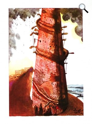 Salvador Dalí: Bábel tornya