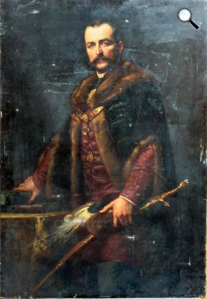 Stetka Gyula: Gróf Tisza István portré (Fotó: Europeana/Nemzeti Múzeum)