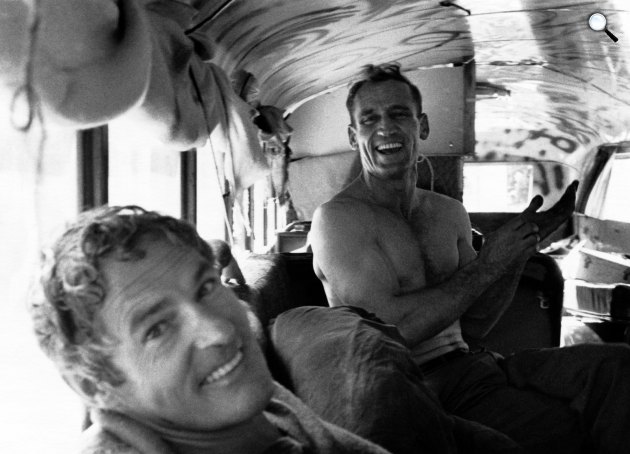 Timothy Leary és Neal Cassady beatírók, 1964-ben (Fotó: listal.com)
