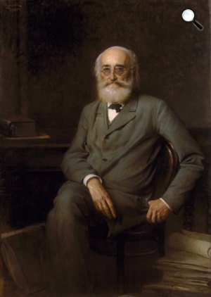 Horowitz Lipót: Tisza Kálmán portréja, 1894 (Fotó: MTA)