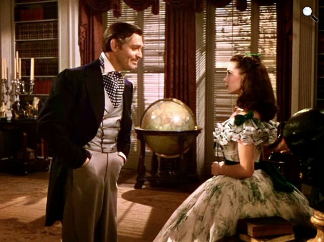 Elfújta a szél, Clark Gable és Vivien Leigh, 1939