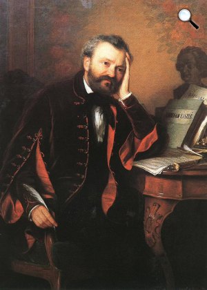 Alajos Györgyi Giergl: Erkel Ferenc, 1850s  (Fotó: OSZK)