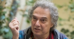 Laár András zenész, író, humorista, buddhista pap (MTI Fotó: Kallos Bea)