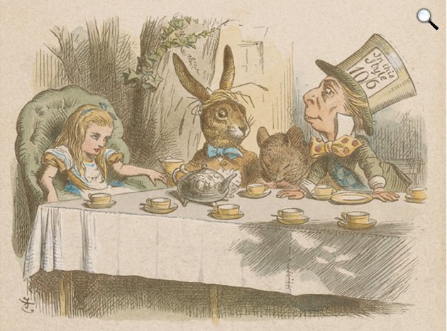 Lewis Carroll - John Tenniel: Alice Csodaországban, 1865 (Fotó: Wikipédia)